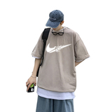 圆领短袖t恤男2021春夏季新款休闲衣服韩版潮流潮牌A161-T02-P25，男装T恤，电商A161