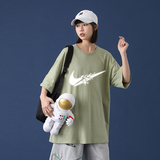 短袖t恤春夏季2021新款潮流半袖潮牌情侣打底衫衣服A161-T02，男装T恤，电商A161