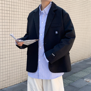 小西装外套男春秋季休闲ins痞帅韩版潮流dk制服A161-W1087-P55图片