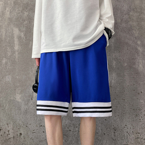 男大裤衩子2021新款潮牌港风沙滩男韩版潮流休闲短裤A161-D30-P30图片