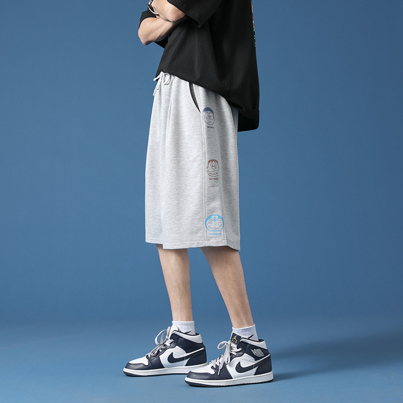 短裤夏季2021新款潮流潮牌ins宽松工装休闲马裤A161-D0641-P40图片