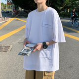 短袖t恤男潮夏季2021年新款圆领高端百搭ins潮牌A161-T32-P30，男装T恤，电商A161