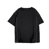 短袖男潮牌宽松夏季t恤潮流嘻哈衣服ins超火港风百搭A161-B09，男装T恤，电商A161