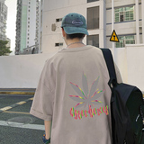 短袖T恤男2021新款宽松简约百搭潮牌ins夏季港风潮流A161-T11-P25，男装T恤，电商A161