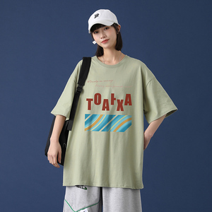 夏季翻领情侣韩版宽松潮流百搭短袖T恤A161-T40-P25图片