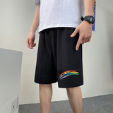 夏季短裤男潮流五分裤子男韩版修身休闲百搭薄款A161-D07-P30，男装休闲裤，电商A161