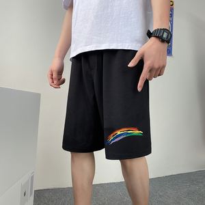 夏季短裤男潮流五分裤子男韩版修身休闲百搭薄款A161-D07-P30图片