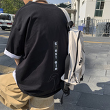 夏季短袖T恤男潮牌半袖宽松体恤港风百搭ins潮衣服A161-T13，男装T恤，电商A161