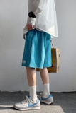 男士短裤2021年夏季薄款外穿宽松五分休闲裤子男潮流A161-D04-P30，男装休闲裤，电商A161