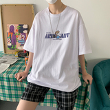 新款ins夏季短袖t恤男潮牌宽松潮流男士半袖A161-T88081-特P20，男装T恤，电商A161