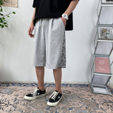 港风短裤男夏季外穿潮流ins百搭宽松潮牌休闲运动A161-D0643-P40，男装休闲裤，电商A161