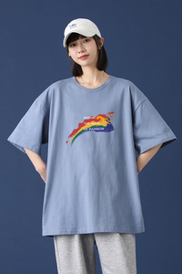 短袖T恤男夏季半袖潮流潮牌体恤港风男装上衣服A161-T07图片