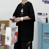 夏季套装潮牌搭配时尚短袖t恤潮流帅气休闲运动短裤A161-TZ03，男装套装，电商A161