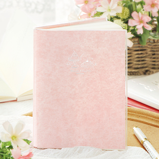 NOTEFOR有暇度日TPU胶套B6手帐本小清新文艺日记方格双内页笔记本