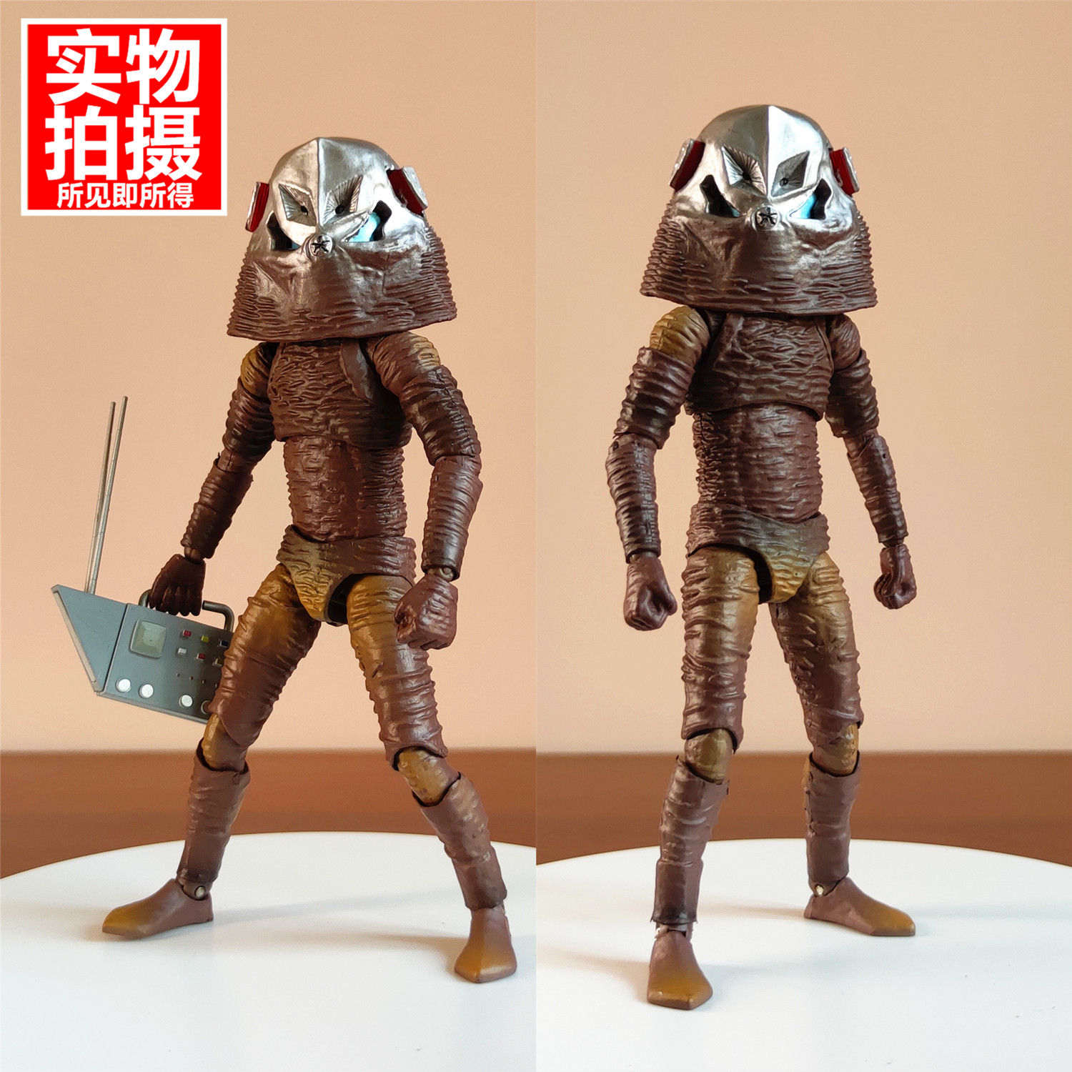 修复版SHF扎拉布星人昭和怪兽奥特哥莫拉巴尔坦可动手办玩具曼