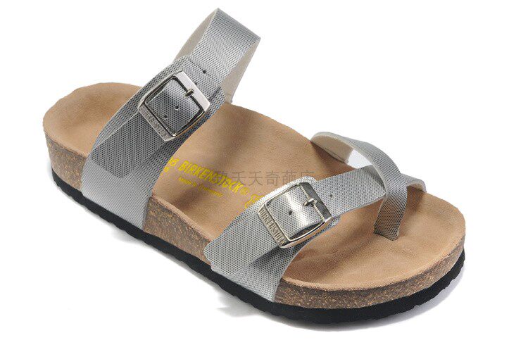 mayari flip-toe cork slippers, women's flip-toe beach shoes, men's anti-slip plus-size genuine German Mayari shoes thumbnail 4