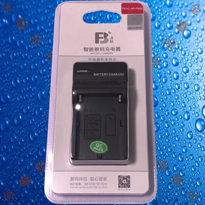沣标NP-FM50索尼FM55H/FM500H/QM71D/QM91D/F550/F970电池充电器