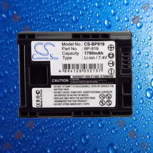 CS-BP819/BP820/BP827佳䏻XA20/XA25/XA30/XA35/XF400相机电池