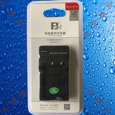 沣标FNP120/NP-120富士F10/F11/F601/M603数码相机电池充电器