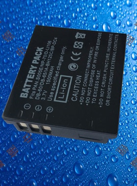 尼佳DB60/DB65理光GR/R3/R4/R5/R30/R40/GDR/G600/GX100相机电池