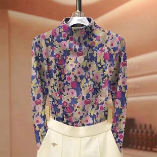 内搭长袖 女大码 T恤上衣女潮 中老年加绒加厚打底衫 清仓外贸妈妈装