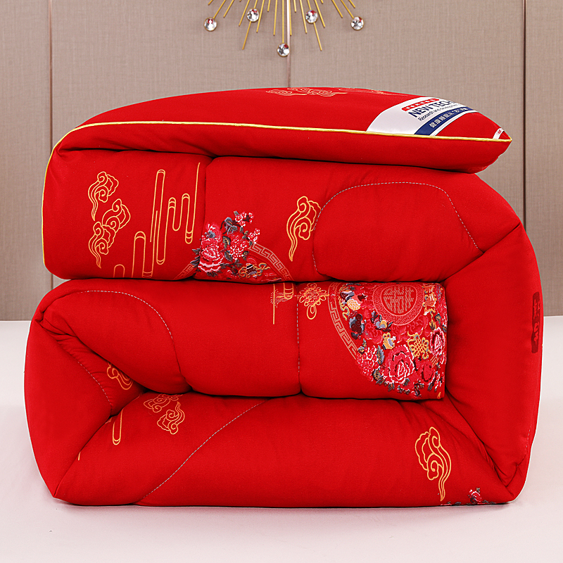 婚庆喜被加厚保暖冬被