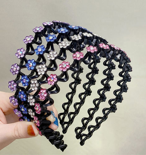 头箍洗脸镶钻夹子头饰网红简约