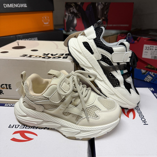 撤柜儿童单网运动鞋春夏季男女童轻便软底防滑透气魔术贴跑步鞋