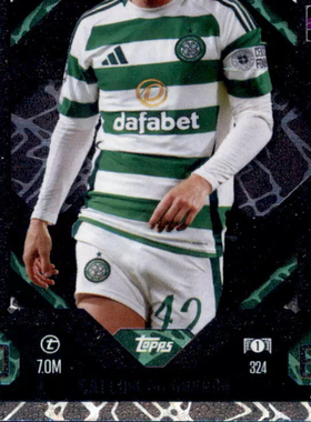 Topps2024-25欧战欧冠追加版中场屏障 324 麦格雷戈 卡尔特人