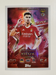 Topps 2025-26Match Attax欧冠限量特卡球星卡LE16 A席尔瓦本菲卡