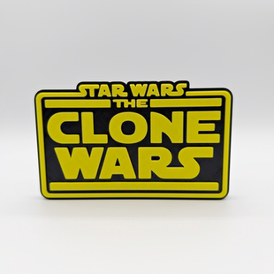 星球大战标志立牌美剧电影周边3D打印创意模型装饰摆件克隆人战争