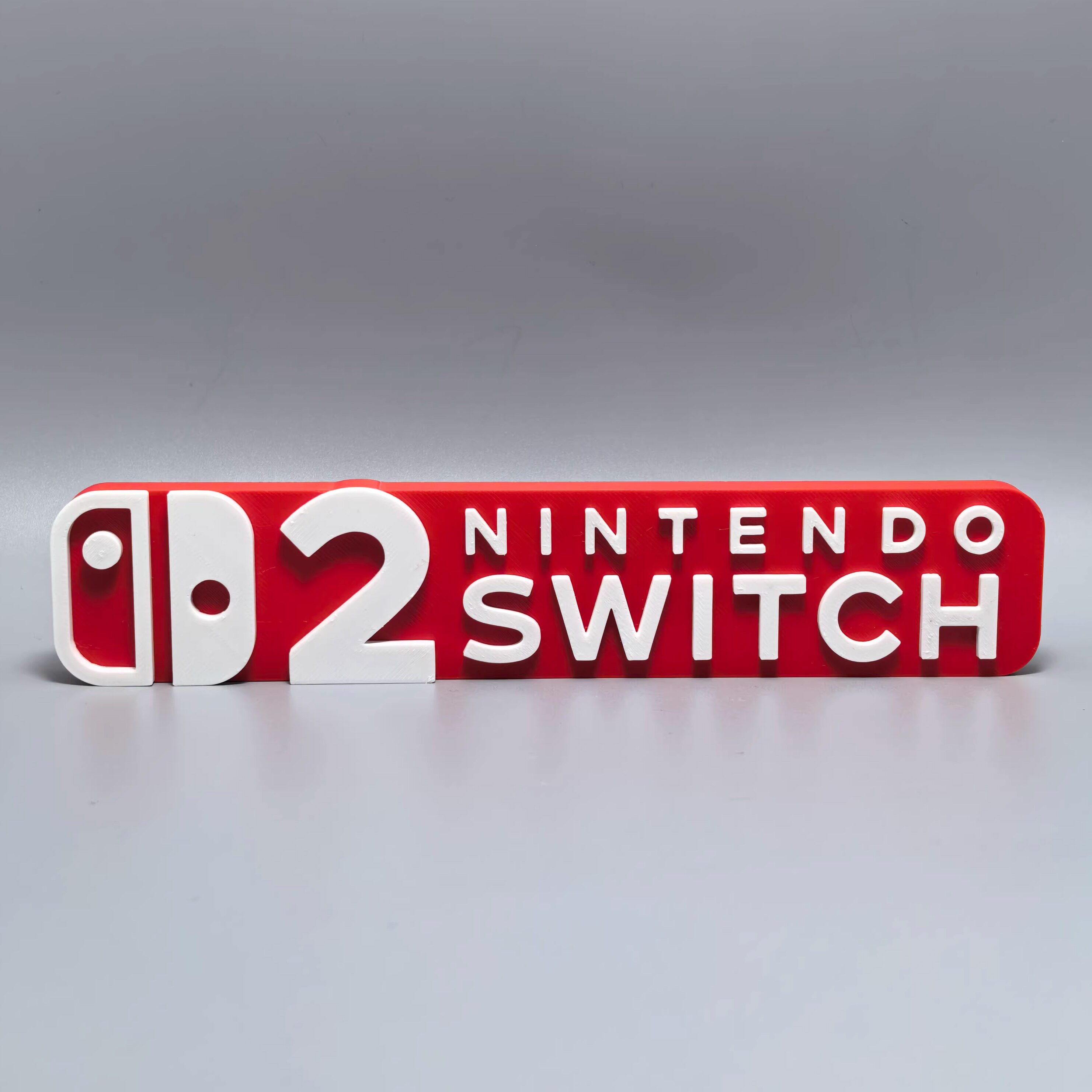 SWITCH标志立牌周边logo摆件3D打印创意模型游戏机主机装饰冰箱贴