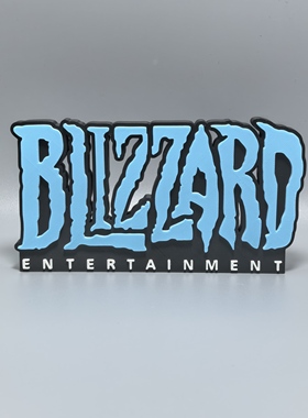 暴雪娱乐标志立牌游戏logo招牌3D打印创意模型高颜值潮玩装饰摆件