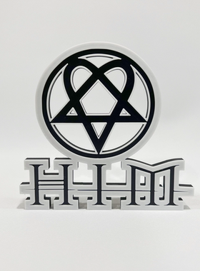 HIM乐团立牌摆件3D打印