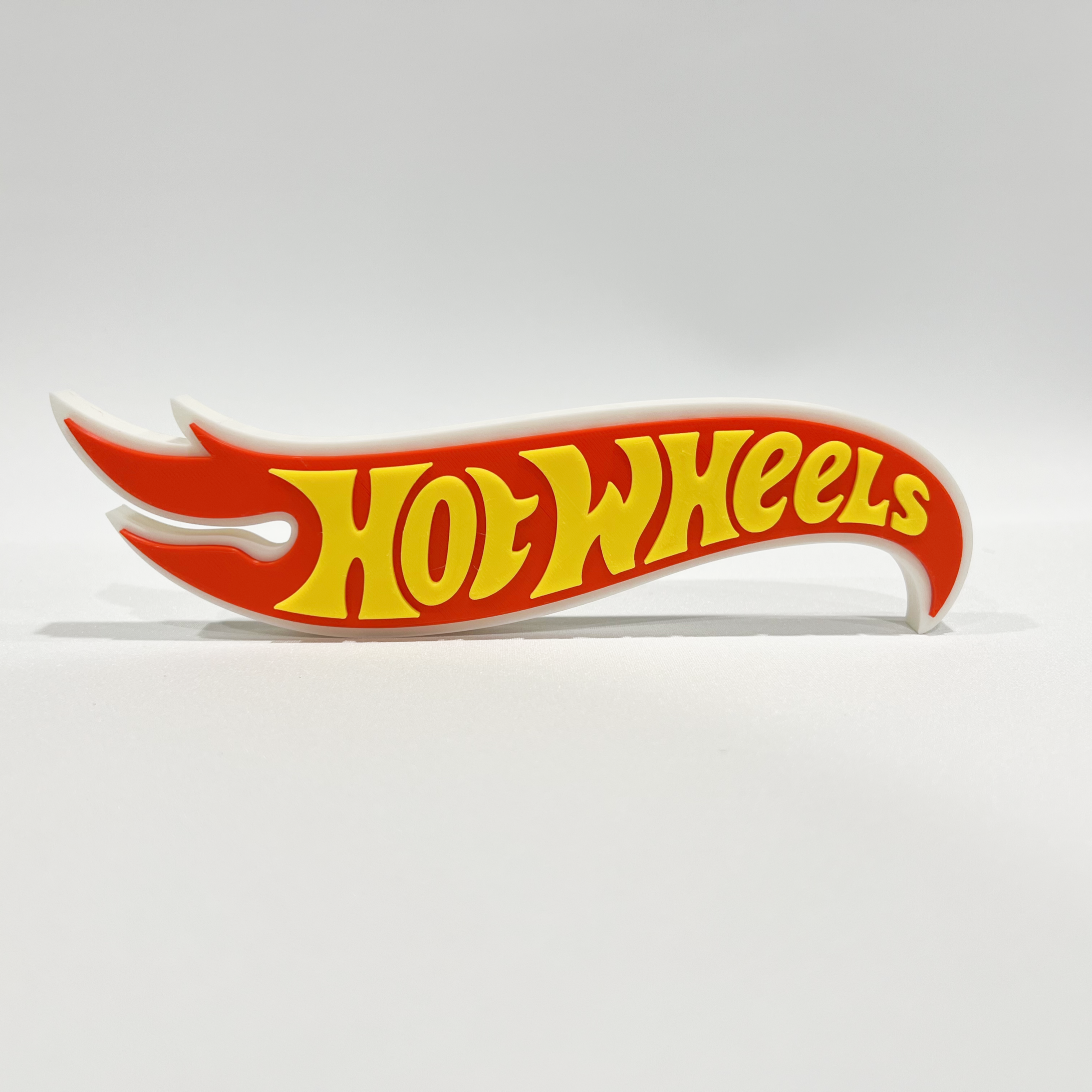风火轮hotwheels标志立牌3D打印
