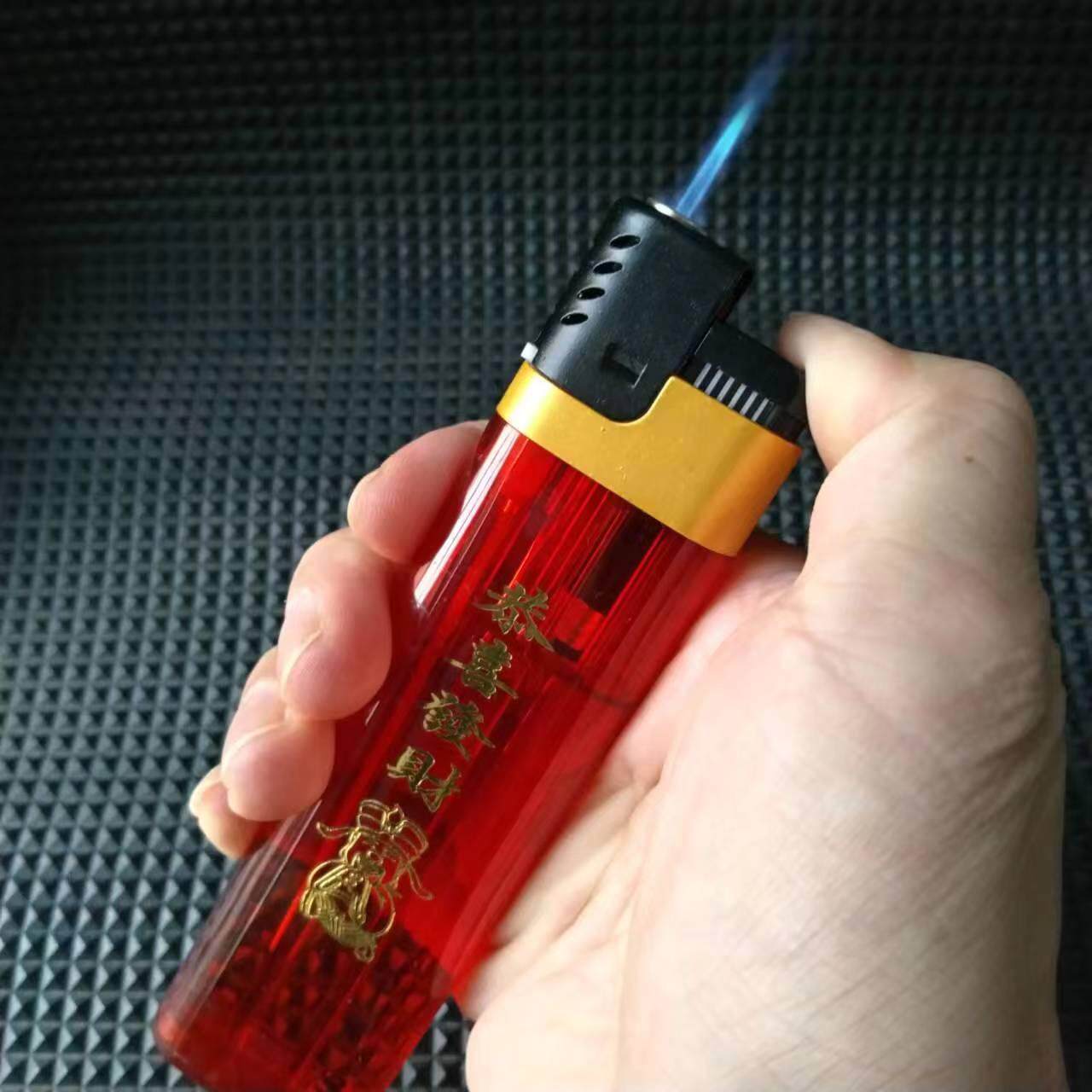 创意特大号直冲防风充气打火机个性大容量装逼新奇特潮流男士礼物