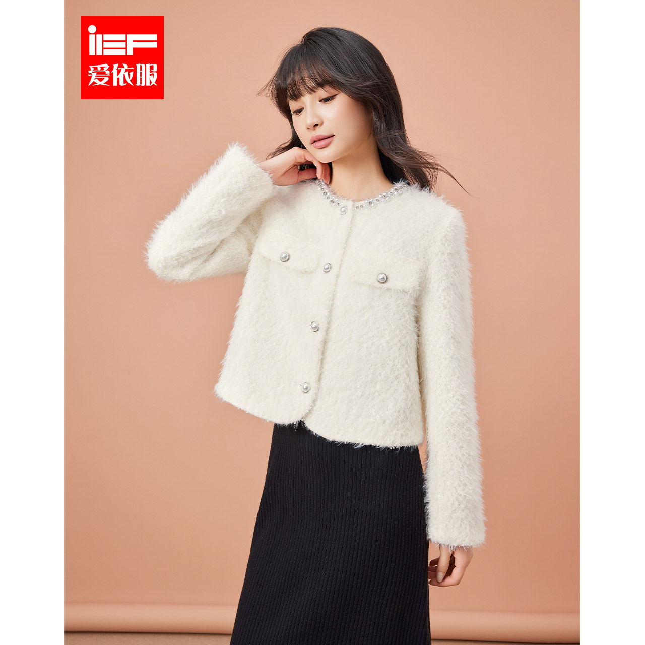 短款小香风外套IEF/爱依服