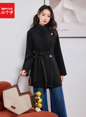IEF/爱依服【小个子专属】2025秋冬新款韩版通勤风保暖呢绒中外套