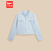 IEF 小众设计感通勤百搭磨砂皮外套 韩系风时尚 爱依服2026春季 新款