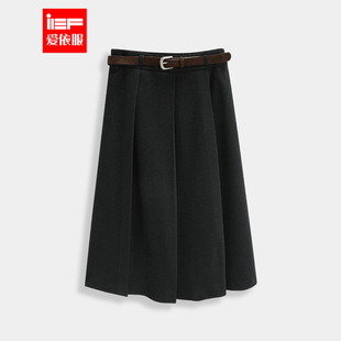 IEF/爱依服半身裙2025冬季新款韩版成熟通勤气质显瘦百搭单裙