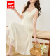 法式 新款 浪漫度假风百搭设计感背心长裙 爱依服裙子2026夏季 IEF