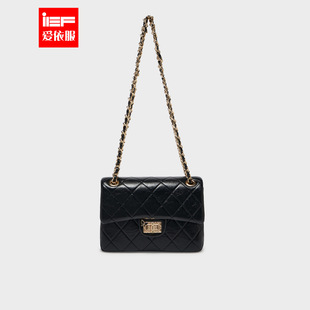 IEF/爱依服时尚女包2026春季新款韩版通勤百搭菱格设计单肩小方包