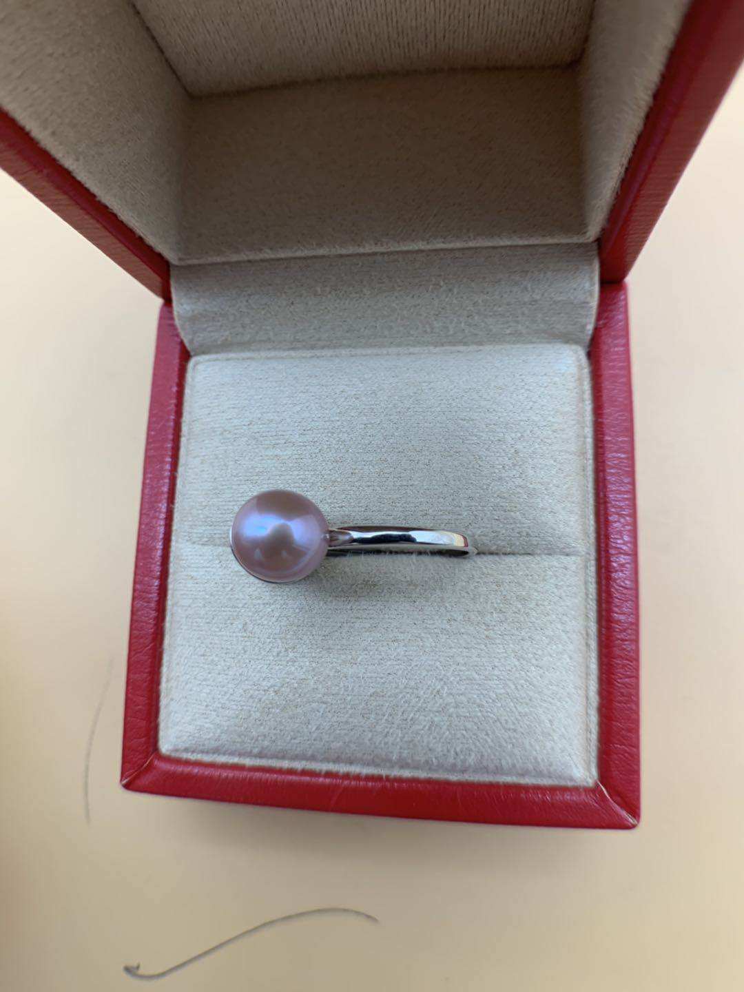 双珠纯银淡水珍珠戒指|ruв категории ювелирные изделия/алмаз/жадеит/золото, природный жемчуг (новый), украшения - от Buy2taobao.com для оказания профессиональной услуги покупки агента Taobao