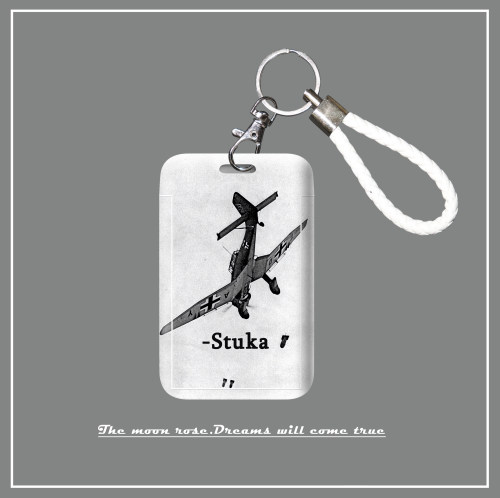 二战斯图卡轰炸机卡套公交卡防摔