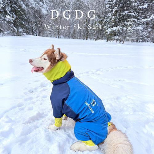 狗狗加绒滑雪服防风保暖