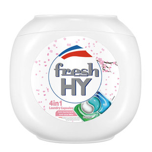 菁华清可新樱花洗衣凝珠4合1除菌除螨浓缩洗衣球持久留香柔顺正品