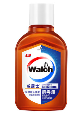 威露士消毒液60ml棕色家用衣物地板玩具杀菌消毒液松木小瓶旅行装