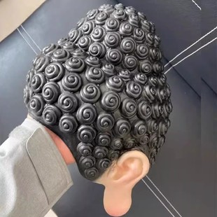 佛祖头硅胶泳帽子抖音同款如来乳胶头套头饰西游记万圣节表演如来