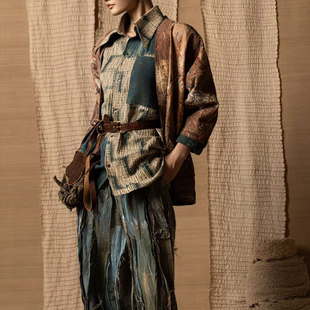 依天木易草木染   道袍[打铁花]   裤子[云想]