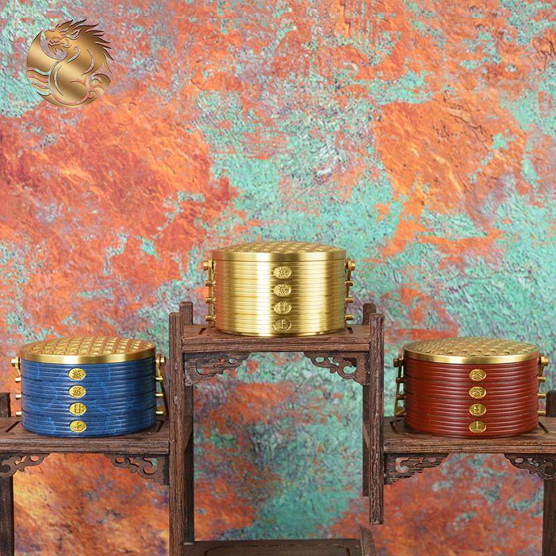 宏达 黄铜创意烤色蒸屉 蒸蒸日上熏香炉 中式家居铜炉摆件,特色手工艺,其他特色工艺品,淘宝优惠券,粉丝福利购,淘宝优惠卷